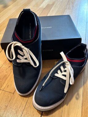 Tommy Hilfiger Sinclar Bucks Dark Blue - Sz -10M